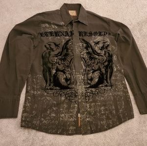 Roar Signature button down shirt